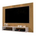 Ver imagem 2 de Painel Suspenso Home Tv até 50 Polegadas 2 Nichos Ipanema:cumaru/off White