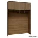 Ver imagem 1 de Guarda Roupa Modulado Ponte 163cm 04 Portas 234cm Alt Setiba