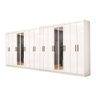 Closet Casal Duplo Rubi Premium 16 Portas Plus 8 Gavetas - 3