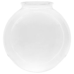Globo de Vidro Transparente Esférico com Colar 15 X 28 - 1