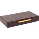 Ver imagem 2 de HOME&CO CAIXA ORGANIZADORA SINTÉTICO MARROM 3PÇ