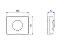 Ver imagem 3 de Kit Conversor Hydra Max para Hydra Eco 1 1/4"cromado 4916.c.114.eco Hydra Eco Deca