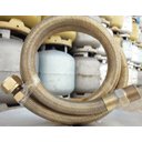 Ver mais imagens de mangueira tubo flexível nbr 14177 fogão embutir glp gn 2mts