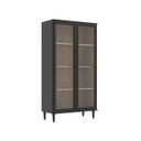 Ver imagem 3 de Armário Multiuso com 2 Portas de Vidro 80cm Ditália