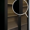 Ver mais imagens de Armário Multiuso com 2 Portas de Vidro 80cm Ditália