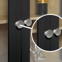 Ver imagem 5 de Armário Multiuso com 2 Portas de Vidro 80cm Ditália
