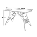 Ver imagem 5 de Escrivaninha de Encaixe Paris - Anjo Gabriel Design Branco