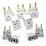 Pino Adaptador de Tomada Universal Bob Esponja 100 Pçs - 1