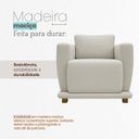 Ver imagem 7 de Kit 2 Poltronas Decorativas Bridge Clássica Bouclé Premium De Luxo Sala  Recepção Design Autoral