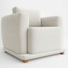Kit 2 Poltronas Decorativas Bridge Clássica Bouclé Premium De Luxo Sala  Recepção Design Autoral - 11