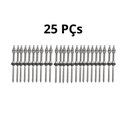 Ver imagem 1 de Conjunto Parafuso Estrutural P/ Suporte Painel Solar Telhado Fibrocimento M10x250 Inox - 25 Peças