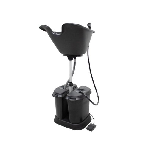 Lavatório de Cabelo Portátil Dompel com Bomba e Reservatório de Água - 110v/220v