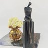 Escultura Enfeite Objeto Decorativo Moderno - Pessoa Sentada BTC - 3