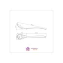 Ver imagem 4 de Pegador de Massa Tramontina Movin em Nylon com Cabo de Aço Inox Lilas Tramontina