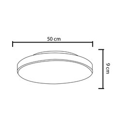 Lustre Pendente Redondo 7653 Para 4 Lâmpadas E27 Cor Branca - 3