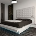 Ver imagem 2 de Lustre Pendente Redondo 7653 Para 4 Lâmpadas E27 Cor Branca