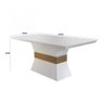 Conjunto Sala de Jantar Mesa 4 Cadeiras Luísa Espresso Móveis - 3