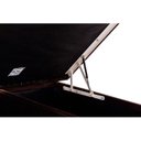 Ver imagem 3 de Cama Box Baú Casal Universal Suede Brown (138x188x35) - Ortobom
