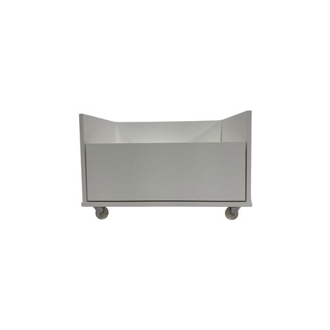 Gabinete Multifuncional com 01 Gaveta e Rodízios Branco- Pea Móveis