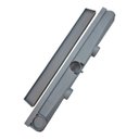 Ver imagem 5 de Ralo Invisível Linear Cinza Claro 6x50cm Piso Banheiro Ss Lares