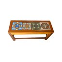 Ver imagem 3 de jogo mesa de jantar 120x60 com 2 bancos mineiros ladrilho decoração móveis cozinha bistro MINAS ARTE