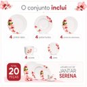 Ver imagem 7 de Jogo de Jantar Hauskraft Serena 20 Peças Opaline