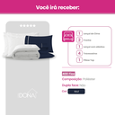 Ver imagem 2 de Kit Cama Dos Sonhos Casa Dona 5 Peças Pillow com Lençol e 4 Travesseiros Casa Dona