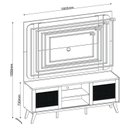 Ver imagem 3 de Rack com Painel para TV até 75 Polegadas 180,5CMX193CM Palha Natural Moralles