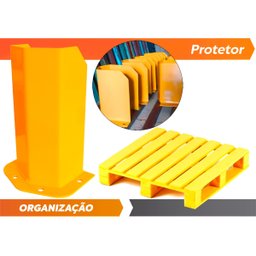 Protetor Porta Pallet, Pallets, Paletes, Palete - Presto - 6