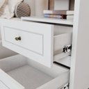 Ver imagem 5 de Mesa de Cabeceira 2 Gavetas Nova York Espresso Móveis