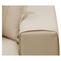 Sofá 3 Lugares Retrátil e Reclinável 230 cm Breno - Bege - 10