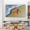Quadro Canvas Estrela Do Mar Areia 90X60Cm M011 - 2