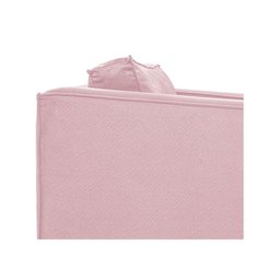 Sofá 2 Lugares Europa Suede Rosa Bebê - Am Decor - 7