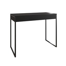 Aparador Industrial Retangular Califórnia Preto 137x40cm Base Ferro Preto - 2