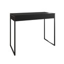 Ver imagem 2 de Aparador Industrial Retangular Califórnia Preto 137x40cm Base Ferro Preto