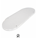 Ver mais imagens de Bandeja Acrílico Oval 12x24cm - 4mm
