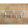 Jardim Vertical - Suporte de Parede Branco para Vasos com Ganchos Ferroflor | Decore e Organize! - 1