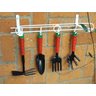 Jardim Vertical - Suporte de Parede Branco para Vasos com Ganchos Ferroflor | Decore e Organize! - 3