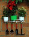 Ver imagem 5 de Jardim Vertical - Suporte de Parede Branco para Vasos com Ganchos Ferroflor | Decore e Organize!