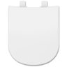 Assento Sanitário Polipropileno Soft Close Vogue Plus Branco para Vaso Deca - 1