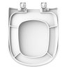Assento Sanitário Polipropileno Soft Close Vogue Plus Branco para Vaso Deca - 3