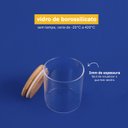 Ver imagem 5 de KIT POTES DE MANTIMENTO CIRCULAR 400/600/800/2000ML - 4PÇS