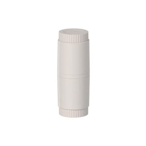Porta Escova Pasta Dente Banheiro Dental com Tampa Fosco Ou:Bege
