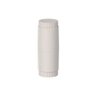Porta Escova Pasta Dente Banheiro Dental com Tampa Fosco Ou:Bege - 1