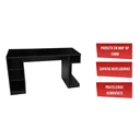 Ver imagem 5 de Mesa Gamer Pro Escrivaninha 5 Nichos 136cm Espresso Móveis