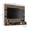 Painel Para TV Até 50 Polegadas 3 Nichos Poliman Móveis - 2