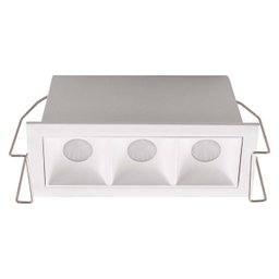 Spot Soul Embutir 3 Focos 30° 6w Luz Quente 2700k 87746 Opus St3050 - 4