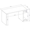 Ver imagem 2 de Mesa Gamerxespresso Móveis 136cm Preto E Azul