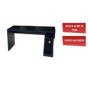 Ver imagem 3 de Mesa Gamerxespresso Móveis 136cm Preto E Azul