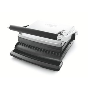 Grill Elétrico Tramontina By Breville Adjusta em Aço Inox com Bandeja Removível 127 V